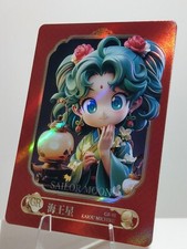 Sailor Moon Sailor Neptune Kaiou Michiru Full Art GR Waifu Card