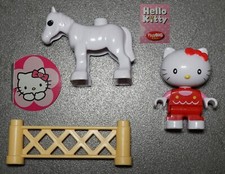 PlayBIG Bloxx "Hello Kitty" Figur mit Pferd und Zaun