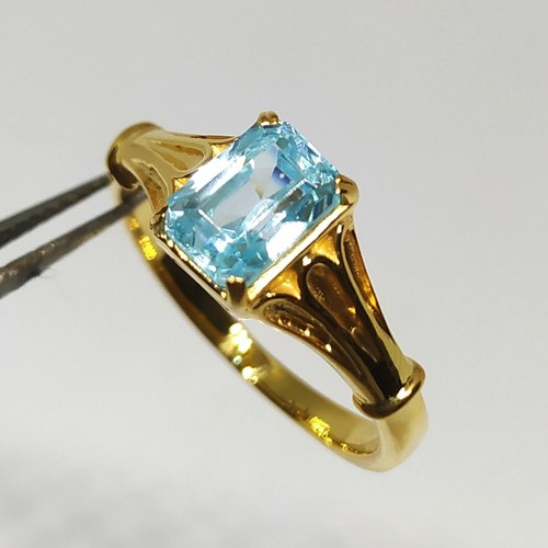 Smaragd aquamarin vintage - ct,