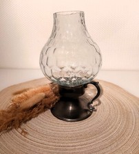 Windlicht Kerzenhalter Zinn