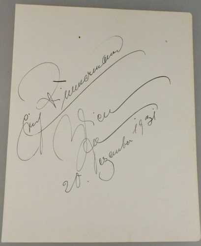 Autogramm deutscher