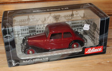 Schuco 00055 Mercedes 170V Limousine rot in Box unbespielt
