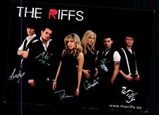 The Riffs Autogrammkarte Original Signiert ## BC 54698