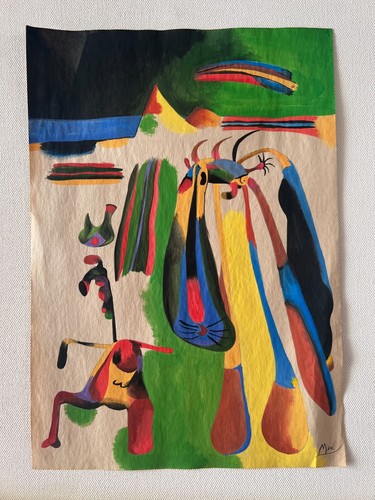 Joan miro zeichnung - miro,