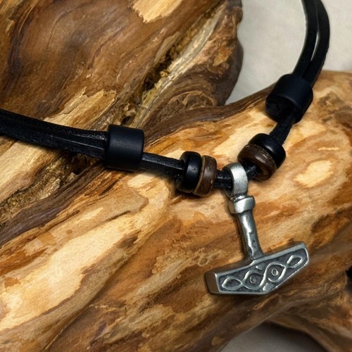 Necklace thorshammer mjölnir - necklace,
