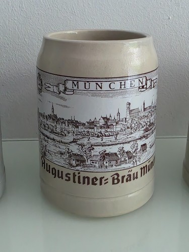 Bierkrüge augustiner - st.,