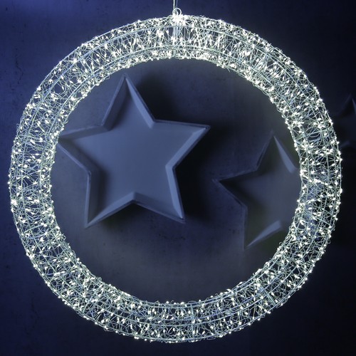 Led kranz dekokranz - kranz,