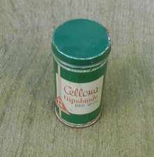 Alte Dose , Blechdose , Lohmann Cellona Gipsbinde DRP 10 cm , rund 5 cm H 11 cm