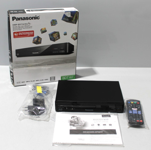 Panasonic dmp bdt167 blu ray - panasonic, dmp-bdt167
