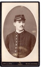 CdV Frankreich  Soldat in