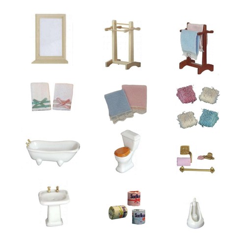 Miniatur deko badezimmer - miniatur,