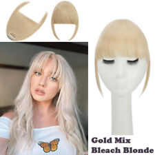 Wie Echthaar Pony Luft Bangs