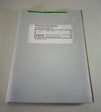 Werkstatthandbuch Audi A4 B5 Motronic Einspritz- u. Zündanlage 6-Zyl. ab 1995