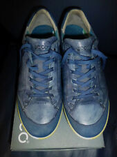 Ecco Golfschuhe Hydromax Gr. 45 UK 10.5-11 Leder Denim Blue Top