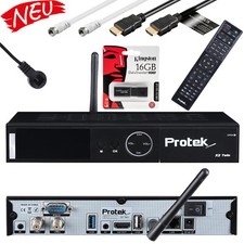 Protek X2 4K UHD Sat-Receiver Linux E2 HDMI Wifi LAN DVB-S2 DVB-C/T2 SUPERSET