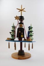 Lichterkranz Kurrendesänger / Sternsinger Holz Handarbeit Erzgebirge (441-10 G2)