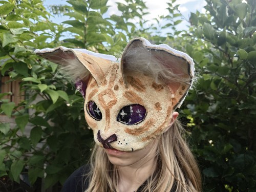 Therian maske cat mask - maske,