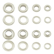 Ösen rostfrei oder Stahl Oeko-Tex Metallösen ODER Einschlagstempel Ösenwerkzeug