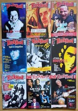 9x Rock Hard Magazin 1996 1997 mit Poster Savatag Sonderfheft Zeitschrift Sammlu
