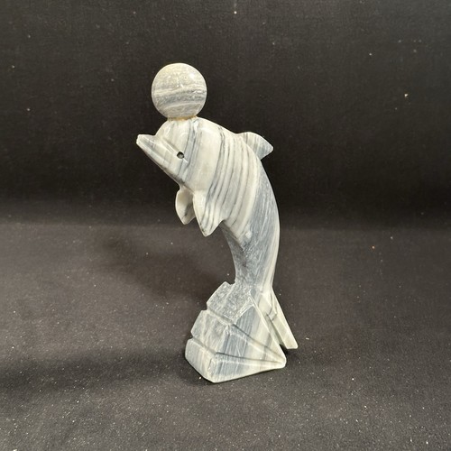 Delfin figur stein marmor - delfin,