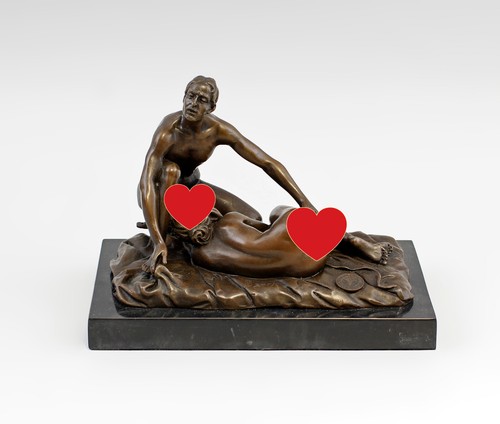 9937969 bronze skulptur mann - bronze,
