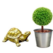 Schildkröte Tier Figur Bronze