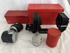 Leica Balgeneinstellgerät UXOOR + Spiegelreflexansatz OZYXO + HEKTOR 4,5/13,5mm