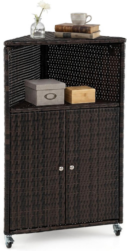 Costway gartenschrank rattan - costway,
