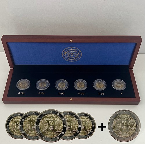 Euro gedenkmünze - 5x,