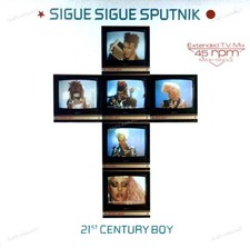 Sigue Sigue Sputnik - 21st Century Boy Maxi (VG+) '