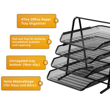 Mesh desk organizer etagen - mesh,