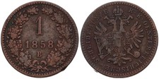 Österreich - Ungarn 1 Kreuzer 1858-1892 Franz Joseph I - verschiedene Jahrgänge