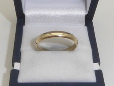333 Gold Ring 8K Gelbgold 3,18 g Trauring Ehering 4 mm RG 65 - 20,5 mm 8006