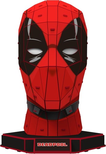 Deadpool maske puzzle - maske, 3d