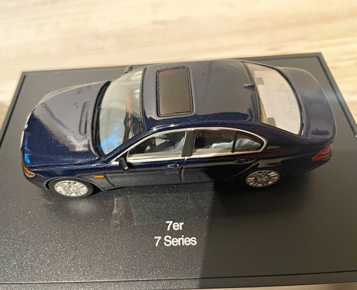 Bmw 7er modellauto - bmw, blau