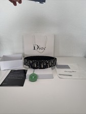 Dior Belt Black 115cm Black CD