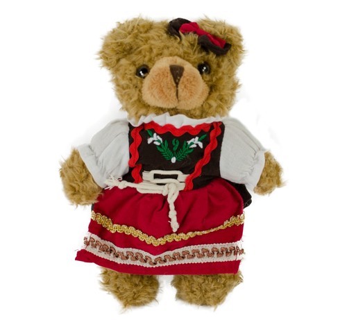 Trachten teddybär cm - 22,