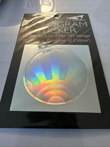 Laser hologram sticker rainbow - laser,