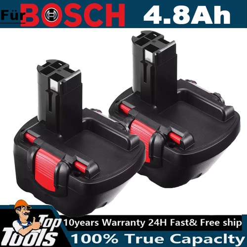 12v 4800mah akku - 2x, bosch