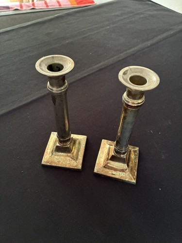 Paar vintage kerzenhalter - vintage,