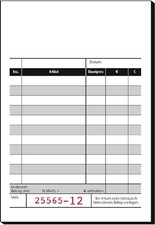 SIGEL Kassenblock mit