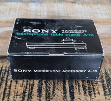 Sony Microphone Table Stand A-16 Mikrofon Tischständer Halter