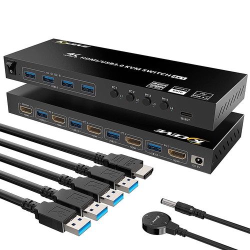 Kvm hdmi umschalter port - port, usb