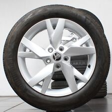17 Zoll original Skoda Octavia Mk4 A8 5E3601025 Alufelgen Sommerreifen