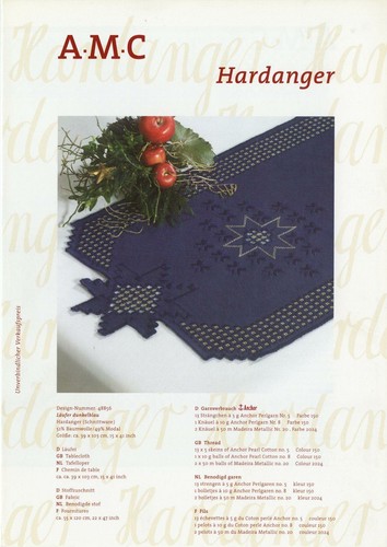 Vorlage hardanger - a.m.c.,
