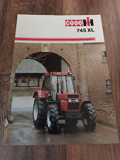 Original Prospekt Case IH International 745 XL Schlepper Traktor
