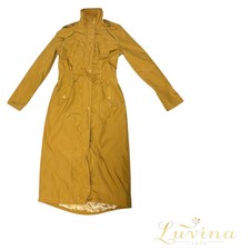 Damen Mantel S Gelb.  A2