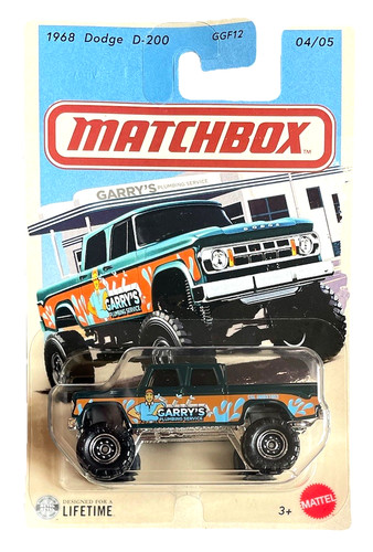 Matchbox 1968 dodge d200 - 1968,