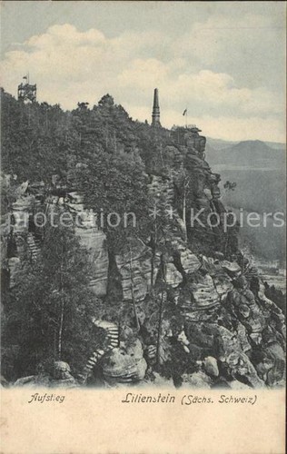 Lilienstein aufstieg - lilienstein,
