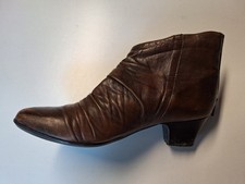 Fabiani Stiefeletten braun Gr. 38 Absatz ca. 5 cm im Originalkarton